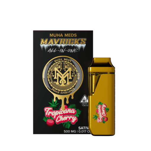 MUHA MEDS TROPICANA CHERRY LIVE ROSIN DISPOSABLE VAPE