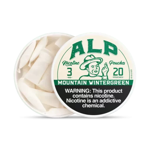 Mountain Wintergreen Nicotine Alp Pouches