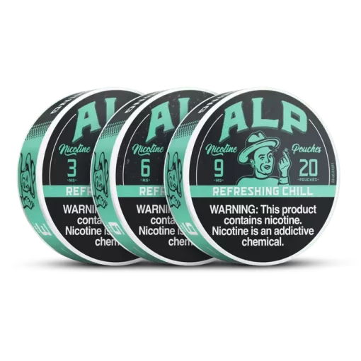 ALP Refreshing Chill Nicotine Pouches strenght