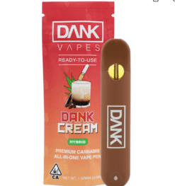 DANK CREAM - 1G ALL-IN-ONE DISPOSABLE DANK VAPE PEN FOR SALE