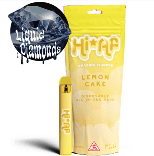 Hi*AF Lemon Cake - Disposable Vape