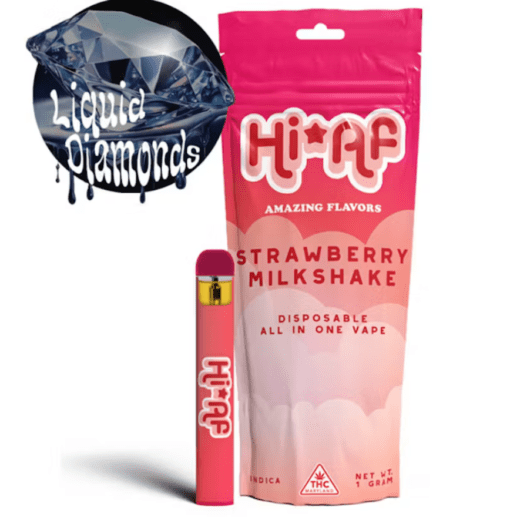 Hi*AF Strawberry Milkshake - Disposable Vape For Sale