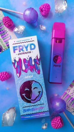 Buy 2 grams Fryd Extracts Berry Blow Pop Disposable Vapes