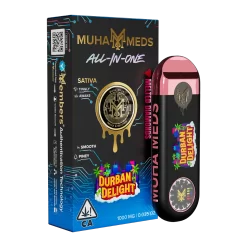 Durban Delight Muha Meds Melted Diamond All-In-One Vape
