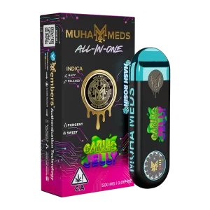 Garlic Jelly Muha Meds All-In-One Hash Rosin Vapes