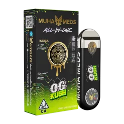 OG Kush Muha Meds All-In-One Live Resin Vapes