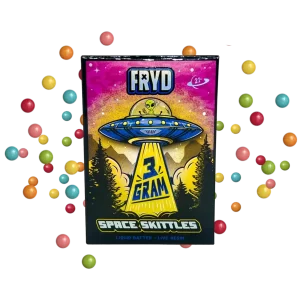 Space Skittles Fryd Vape (3 grams + 5 Gummies)