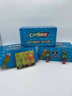 Buy CryBaby Vapes Blue Batch Disposables Edition (2G)