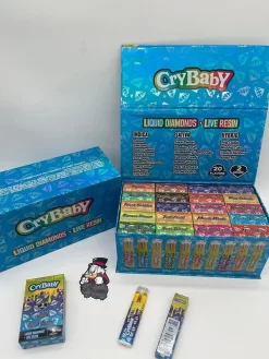 CryBaby Vapes Blue Batch Disposables Edition (2G) For Sale