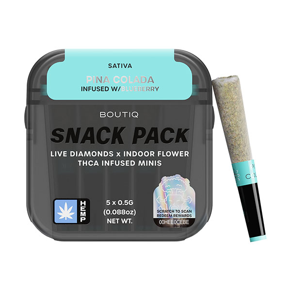 boutiq-snack-pack-thca-pre-rolls-.5g-5ct-Pina-Colada