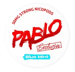 PABLO Nicotine Pouches: Blue mint Flavor